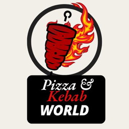 Pizza & Kebab World logo.